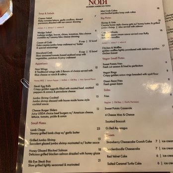 Noir Restaurant & Lounge - Dinner menu - New American Near Me - Baltimore, Maryland Noir Restaurant & Lounge - Dinner menu - New American Near Me - Baltimore, Maryland