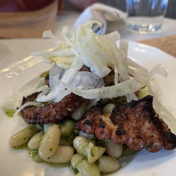 Local Provisions - Char-Grilled Octopus - cannellini beans, fried peppers & salsa verde - Italian Near Me - Sterling, Virginia