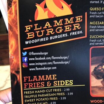 Flamme Burger - Keystone - Menu - Burgers Near Me - Indianapolis, Indiana