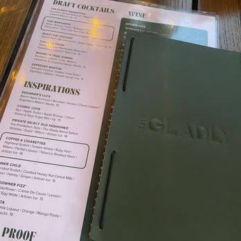 The Gladly - Menu - New American Near Me - Phoenix, Arizona