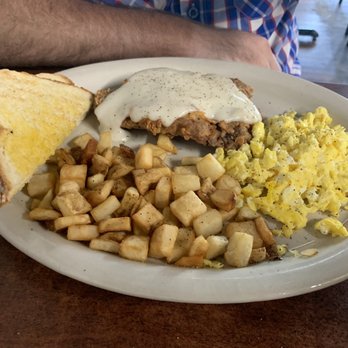 Brandi's Country Kitchen - Chicken fries steak w/eggs breakfast - American Near Me - Bridgeport, Texas Brandi's Country Kitchen - Chicken fries steak w/eggs breakfast - American Near Me - Bridgeport, Texas