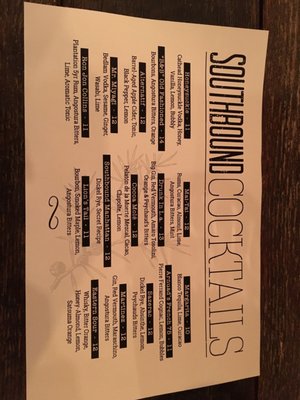 Menu photo 5 Southbound Chamblee, GA