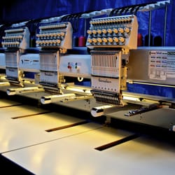 Xpression Prints - Our embroidery machine