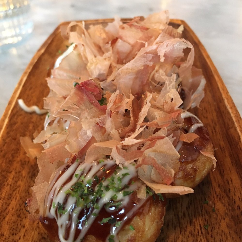 Noren - Generous bonito flakes on the takoyaki - Japanese Near Me - Montreal, Quebec Noren - Generous bonito flakes on the takoyaki - Japanese Near Me - Montreal, Quebec