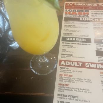 Shack Breakfast & Lunch - Hullymimosa $13 - American Near Me - Frontenac, Missouri Shack Breakfast & Lunch - Hullymimosa $13 - American Near Me - Frontenac, Missouri