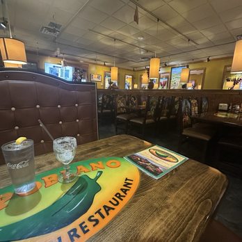 El Poblano Mexican Restaurant - Inside - Tex-Mex Near Me - Clinton, South Carolina