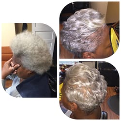 Superior Styles - Before and after wash cut and blow dry