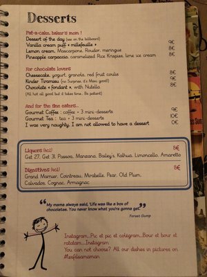 Menu photo 3 Les Fils à Maman Paris, 75 Menu photo 3 Les Fils à Maman Paris, 75
