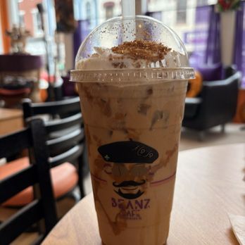 Cool Beanz Cafe - Iced biscotti latte with oat milk...yum! - Coffee & Tea Near Me - Petersburg, Virginia