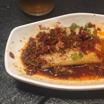 Food Terminal - Noodles with Thai chili ground chicken - Malaysian Near Me - Chamblee, Georgia