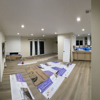 All-Water Restoration - Contractors Gio and team were phenomenal with the new moisture barrier, vinyl floor, and baseboard installations! - Damage Restoration Near Me - Placentia, California All-Water Restoration - Contractors Gio and team were phenomenal with the new moisture barrier, vinyl floor, and baseboard installations! - Damage Restoration Near Me - Placentia, California