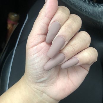 Elegant Nails - #73 tiramisu slice x matte - Nail Salons Near Me - Kent, Washington