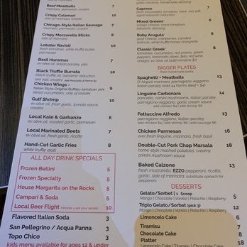 Bollo Woodfired Pizza - Menu - Italian Near Me - Houston, Texas