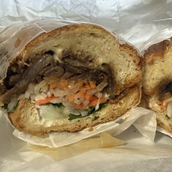 Andy's Donut Stop - Bbq pork bahn mi (delicious) - Donuts Near Me - Richmond, California
