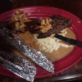 Salsa & Beer - Asada and shrimp plate - Mexican Near Me - Van Nuys, California Salsa & Beer - Asada and shrimp plate - Mexican Near Me - Van Nuys, California