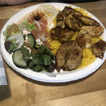 Niro's Gyros - Chicken kabob plate - Greek Near Me - Phoenix, Arizona Niro's Gyros - Chicken kabob plate - Greek Near Me - Phoenix, Arizona
