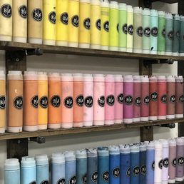 Various paint colors to choose from