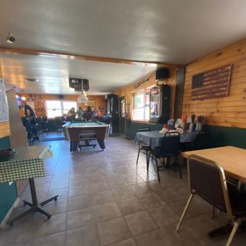 Julie's Trailside Tavern & Grill - Dining room and bar - New American Near Me - Winter, Wisconsin
