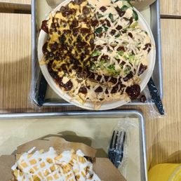 Bulgogi burger, Bulgogi rice bowl and Cheese Fries Bulgogi burger, Bulgogi rice bowl and Cheese Fries