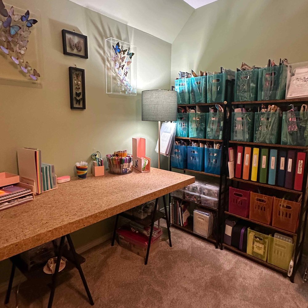 Shaina B Professional Organizer - My crafting space is transformed - Home Organization Near Me Shaina B Professional Organizer - My crafting space is transformed - Home Organization Near Me