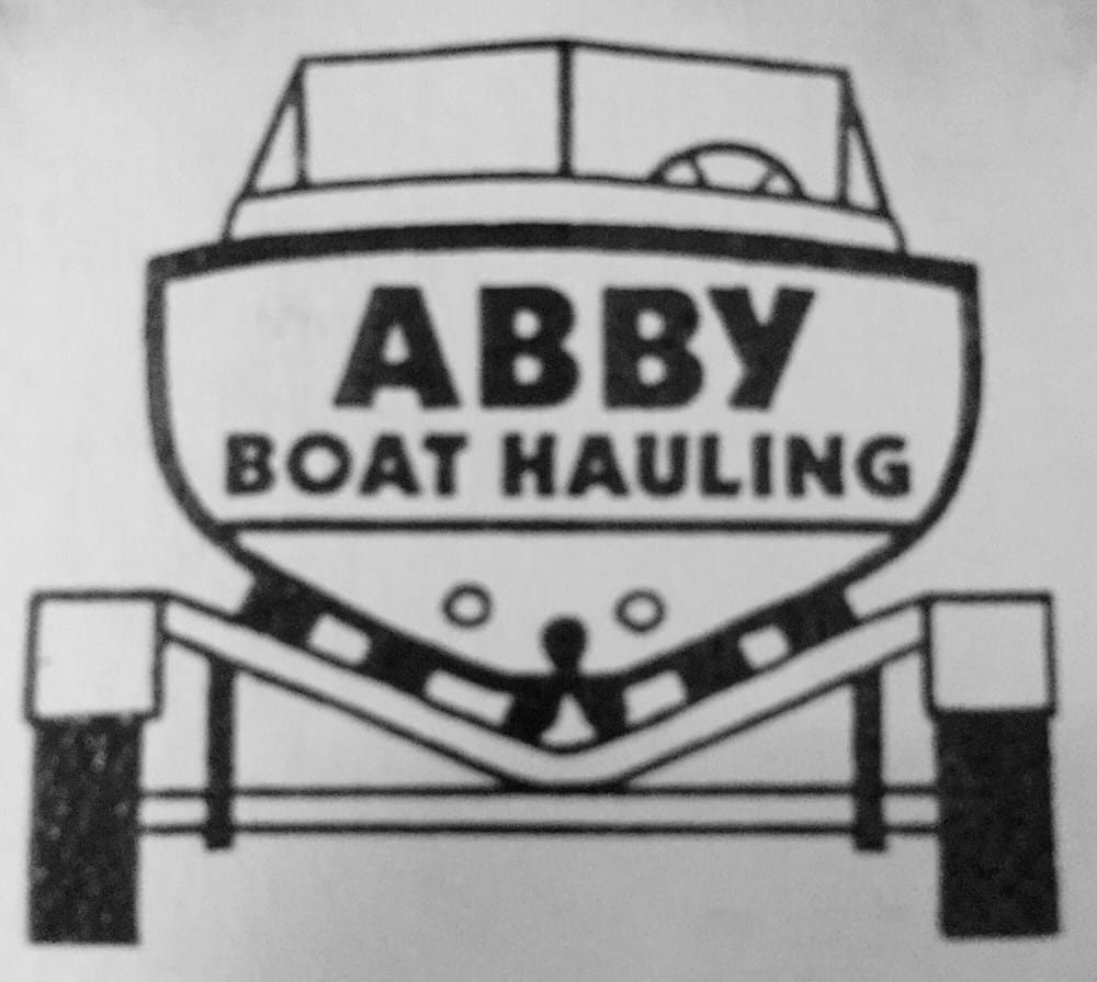 Abby Boat Hauling Logo