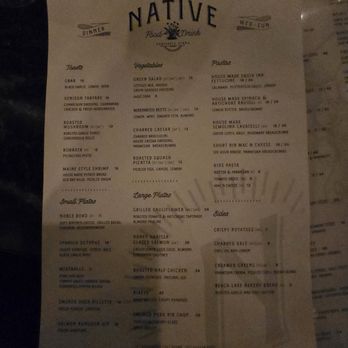 Native - New American Near Me - Honesdale, Pennsylvania