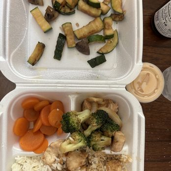 Kotta Japanese Restaurant - Massive amounts of filler zucchini instead of meat. - Japanese Near Me - Winston Salem, North Carolina