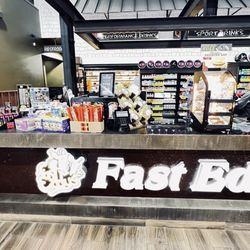 Fast Eddys is such a cute and CLEAN gas station/gift shop!
