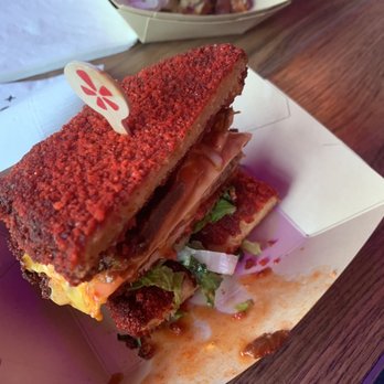 Street to Table - Flamin' Cheetos Sandwich - Cocktail Bars Near Me - Merrick, New York