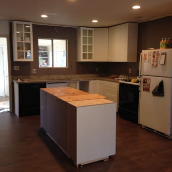 PoorBoy Electric & Lighting - Kitchen reno almost done with Erik's can lights! - Electricians Near Me - San Luis Obispo, California PoorBoy Electric & Lighting - Kitchen reno almost done with Erik's can lights! - Electricians Near Me - San Luis Obispo, California