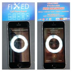 Fixed Cell Phone Repair - IPhone SE Screen Repair! Come in today today for any repairs!