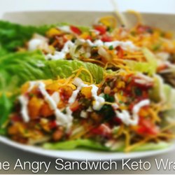 The Angry Sandwich - The Angry Sandwich Keto Wrap