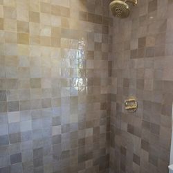 Carrillo Plumbing - Simple Shower. All Bradford white fixtures