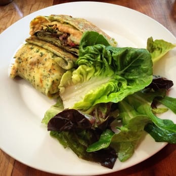 Rustic Roots - Mediterranean spinach wrap - Breakfast & Brunch Near Me - Shelburne, Vermont