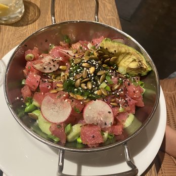 El Dorado Kitchen - Tuna Poke Bowl - New American Near Me - Sonoma, California