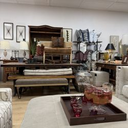 The Eclectic Cowgirl - Part of The Eclectic Cowgirl show room full of unique home furnishings and accessories!