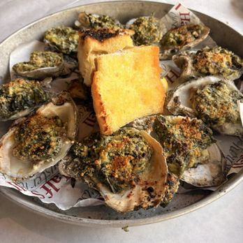 Half Shell Oyster House - Oysters Rockefeller - Seafood Near Me - Tuscaloosa, Alabama