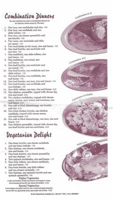 Menu photo 5 El Jaripeo Charlottesville, VA