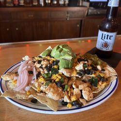 Nachos with chicken