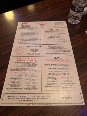 Menu photo 6 Tony's Baltimore Grill Atlantic City, NJ