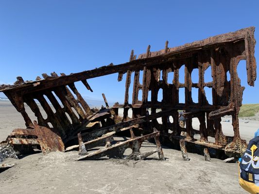 Wreck of the Peter Iredale by null
