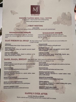 Menu photo 1 Madam Ji Ki Shaadi New York, NY Menu photo 1 Madam Ji Ki Shaadi New York, NY