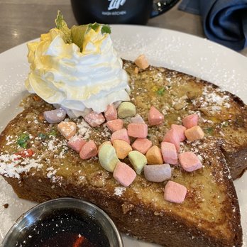 Hash Kitchen - Lucky Charm French toast - Breakfast & Brunch Near Me - Scottsdale, Arizona Hash Kitchen - Lucky Charm French toast - Breakfast & Brunch Near Me - Scottsdale, Arizona