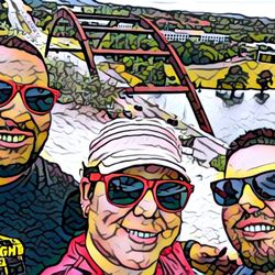 Two Men and a Little Lady Flash UYE: The Pennybacker Bridge