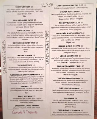Menu photo 3 Michael's Grill Tampa, FL