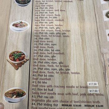 Á Dông Phở & Coffee - Menu - Noodles Near Me - San Jose, California