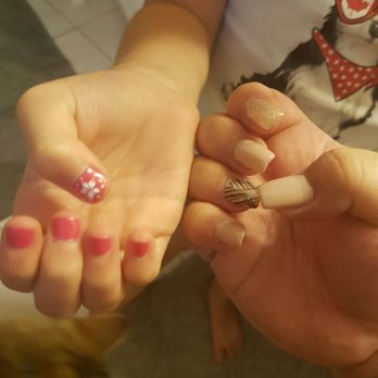 Nails For You - Mother and daughter nails done - Nail Salons Near Me - Scarborough, Ontario
