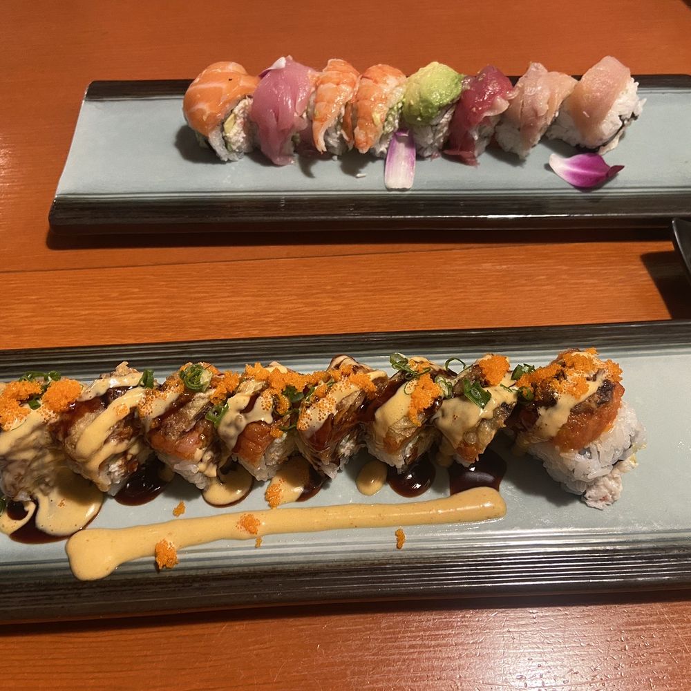 DAI Sushi - Rainbow and Vegas roll - Japanese Near Me - Westminster, California