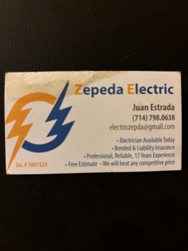Slide of Zepeda Electric