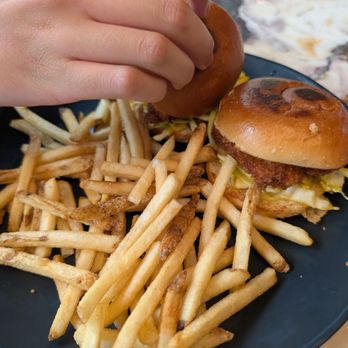 Omakase World Market - Katsu sliders... Sorry for the hand in the pic, we were hungry - Bars Near Me - South San Francisco, California Omakase World Market - Katsu sliders... Sorry for the hand in the pic, we were hungry - Bars Near Me - South San Francisco, California